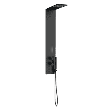 columna ducha victoria negra mate