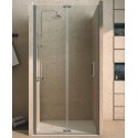 mampara ducha acordeon sobre pared