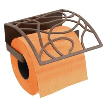 accesorio portarrollo art deco con tapa