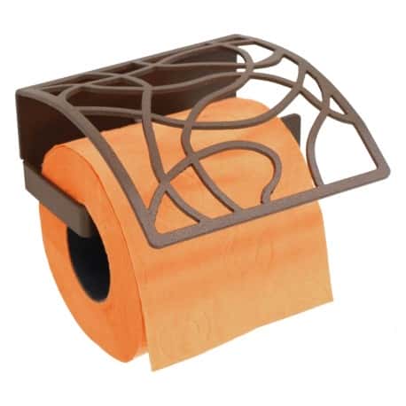 accesorio portarrollo art deco con tapa