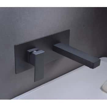 empotrado lavabo negro suiza