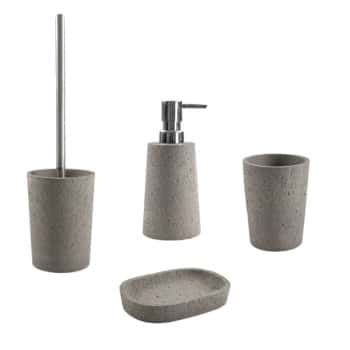 Juego accesorios baño Pietra