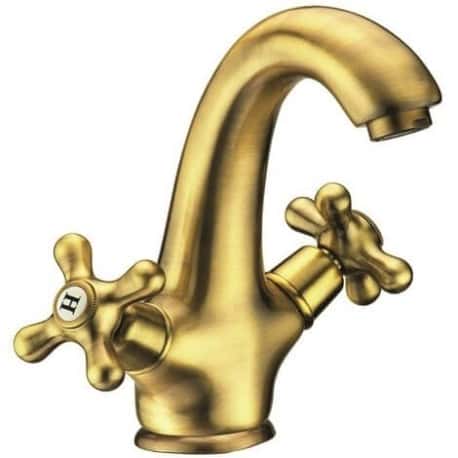 grifo lavabo bronce