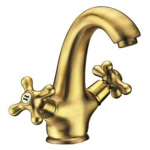 grifo lavabo bronce