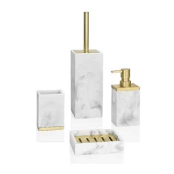 accesorios baño oro