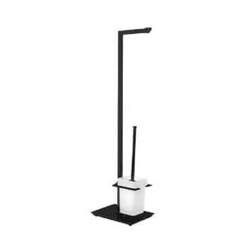 Portarrollo escobillero Negro