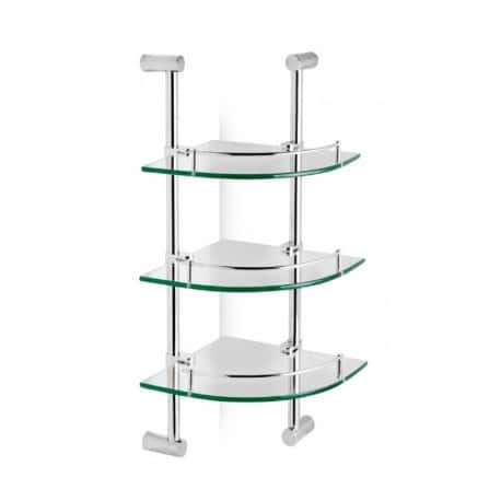 estante cristal para botes de gel