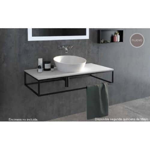 estructura metalica suspendida