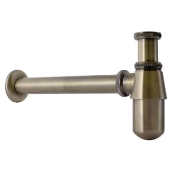sifon lavabo bronce