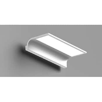 aplique espejo blanco