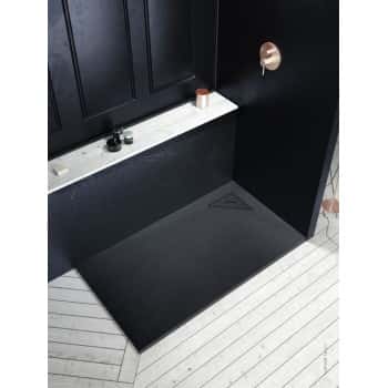 plato ducha con valvula esquina