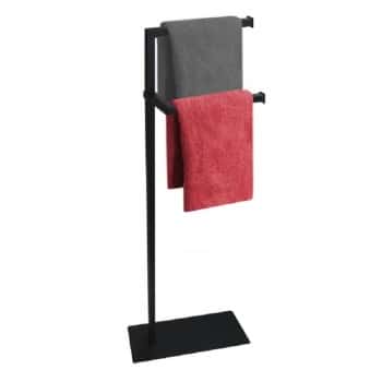 Toallero de pie doble