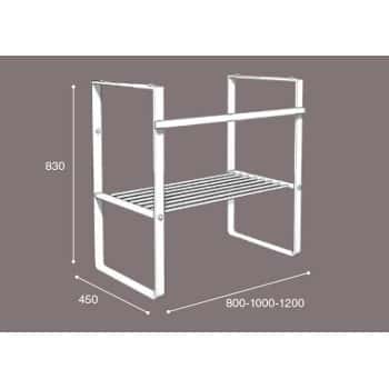 mueble baño acero inoxidable