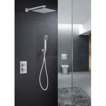 ducha empotrada blanca