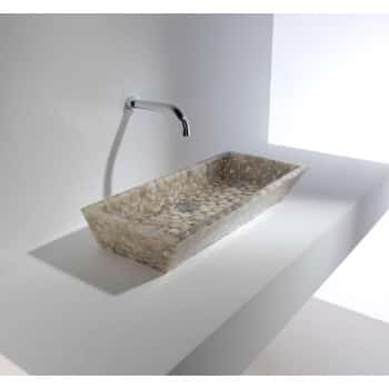 lavabo resina cuadrado