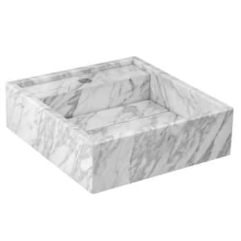 lavabo blanco carrara