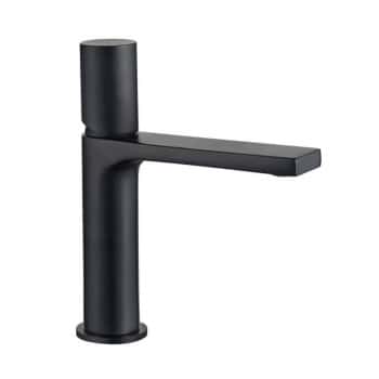 Monomando lavabo Tube Negro