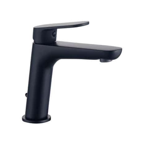monomando lavabo negro