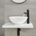 desague lavabo negro