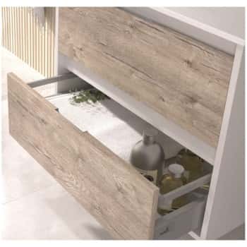 detalles cajon mueble baño