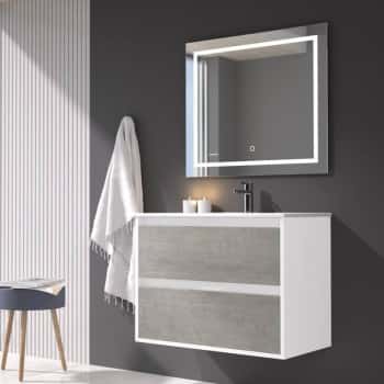 mueble baño cemento