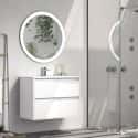 mueble baño blanco mate
