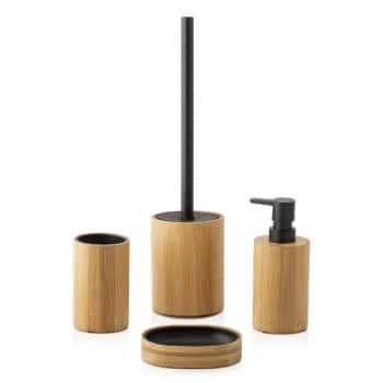 accesorios baño bambu