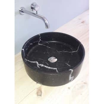 lavabo marmol negro marquina
