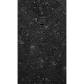 plato ducha terrazo negro