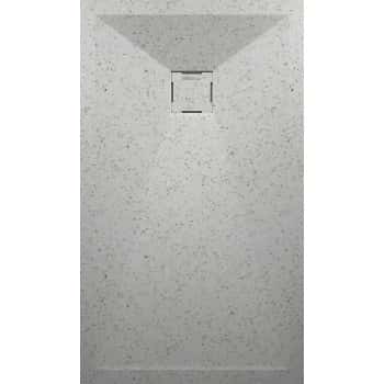 plato ducha terrazo blanco