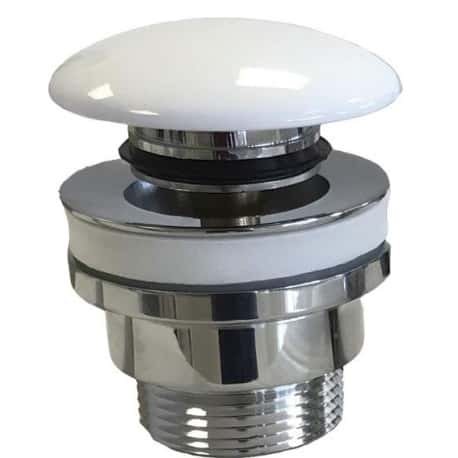 valvula pulsadora blanca brillo