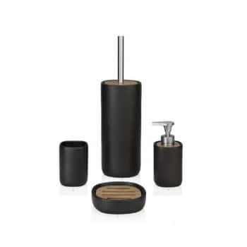 Accesorios Negro-Madera