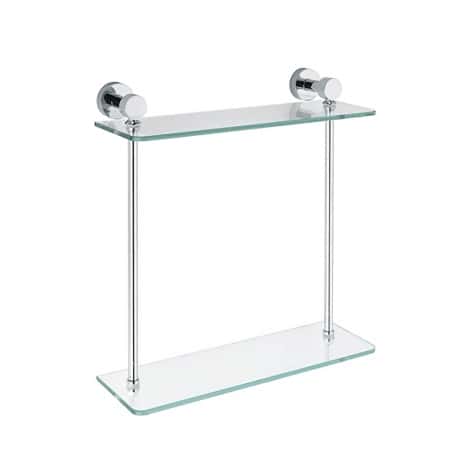 estanteria baño doble