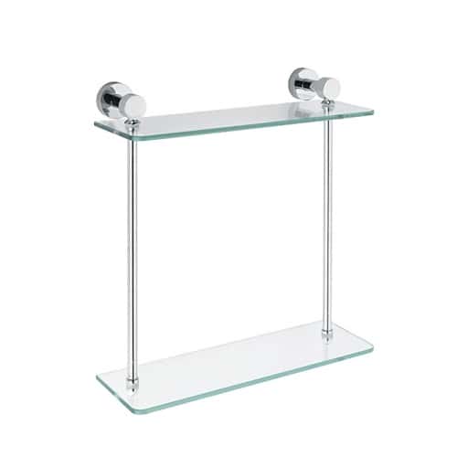 estanteria baño doble