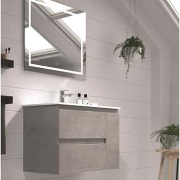 mueble baño cemento