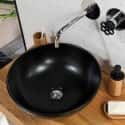 lavabo ovo negro