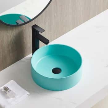 lavabo turquesa
