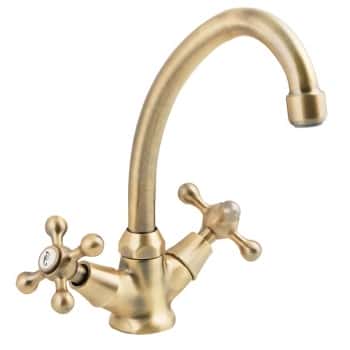 bimando lavabo bronce