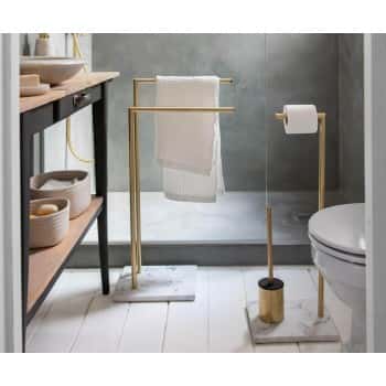 toallero suelo oro mate