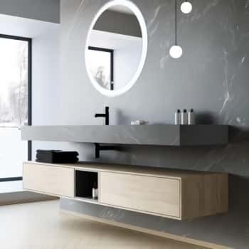 lavabo marmol negro marquina
