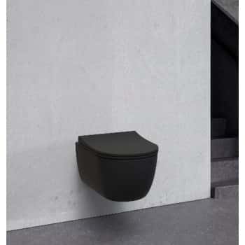 INODORO NEGRO SUSPENDIDO