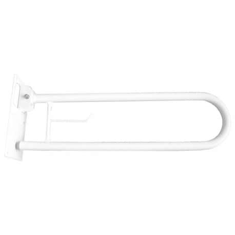 barra apoyo abatible blanco mate