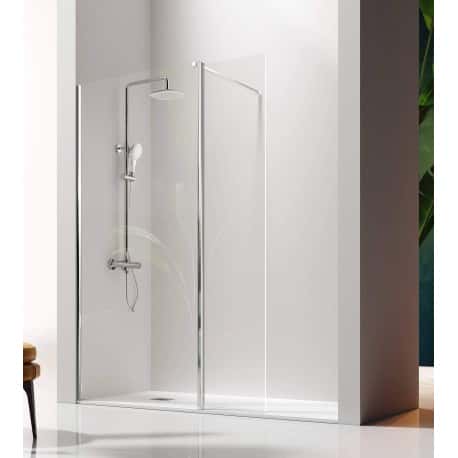 mampara ducha fijo mas abatible