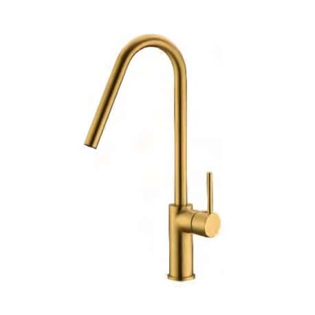 grifo cocina oro mate