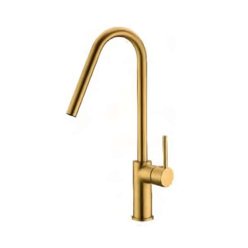 grifo cocina oro mate