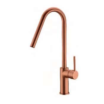 grifo fregadero oro rosa