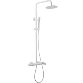 columna ducha dinamarca blanca