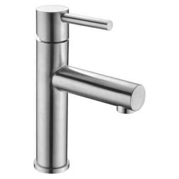 monomando lavabo acero inoxidable