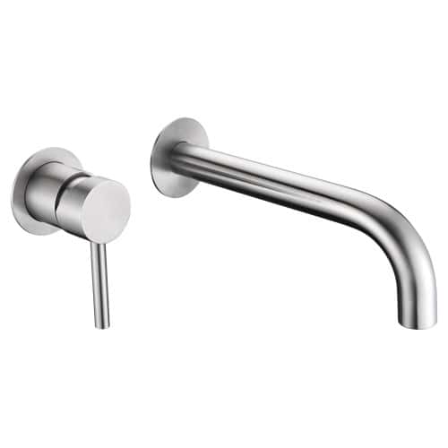 monomando empotrar acero inoxidable