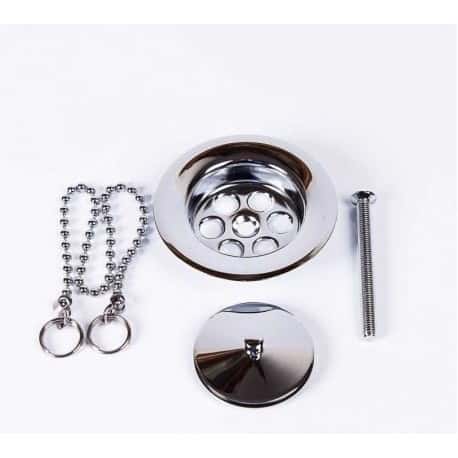 tapon cromado lavabo